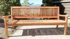 Hagebenk Havana i teak 180 cm - Sommerbutikken AS