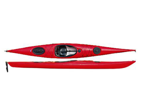 Hasle Kajakk Excursion 500cm - Rød - Sommerbutikken AS