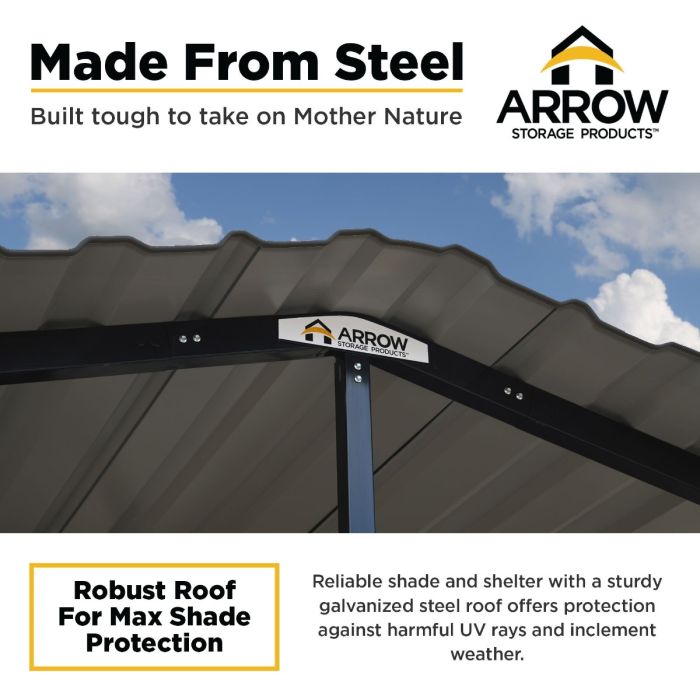 Sommerbutikken AS - Carport Arrow 3x6,1